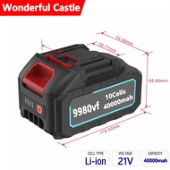 2988/1688VF Powerful Lithium Battery 10Cells High Capacity Battery Bateri for Electric Tool Wrench/H
