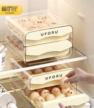 其他品牌 - 雞蛋收納盒冰柜用雞蛋專用盒抽屜式食品級家用廚房收納整理神器