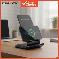 30W Qi Wireless Charging Station Stand for iPhone Samsung Fast Charger
