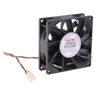 8025 Ball Bearing Fan 8cm 80mm For Kz8025b012u Server Cooling Fan 12v 1.00a 80x80x25mm 4-wire Pwm Co