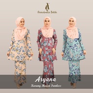 BAJU KURUNG MODEN 2021 KURUNG IRONLESS ARYANA NURSING FRIENDLY BY ARWABELLA BUTIK