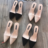 Qc exposed leather shoes