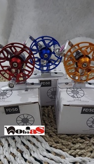 Reel Pancing Flay Troling tokos atau tokoz full metal 40. 50