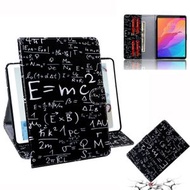 全城熱賣 - 適用於 華為 MatePad T8 彩繪圖案左右開皮套 帶支架&卡槽&錢包（公式）