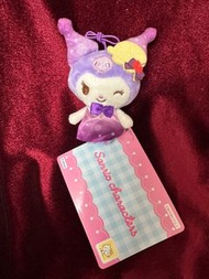 全新含吊牌 FuRyu 景品 Sanrio 三麗鷗 酷洛米 Kuromi 紫色 漸層 禮服 娃娃 吊飾