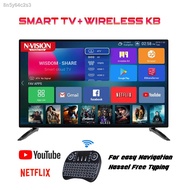 ┇❖✽Nvision 32'' Smart LED TV S32MB With WallBracket | Android 9.0 Youtube Netflix Monitor 720P