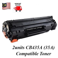 2x CB435A 35A 435 35 CB435 CB 435A Compatible Toner P1005 P1006