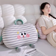 [Hot Sale]Ice silk memory foam pillow for home use, neck support pillow, slow rebound pillow core, s