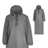 雙龍日系反光安全雨衣超輕套式雨衣 環保太空雨衣EVA(太空灰)