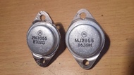 Transistor 2N 3055 2N3055 and MJ 2955 MJ2955 Motorola Original NOS .