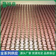 392 Square Fuse Brown Red Square Fuse T1A T2A 250V Flame Retardant Plastic Sealing Fuse Plug-In