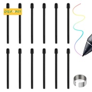 Standard Pen Nibs Set Kit for WACOM, 12Pcs Black Replacement Refill Pen Tips Kit for Wacom Intuos Pr