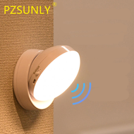 Pzsunly ไฟ LED ติดตู้, ไฟเซ็นเซอร์ตรวจจับการเคลื่อนไหว LED สำหรับ lampu penerangan rumah ห้องนอนตู้เสื้อผ้าตู้ตู้เก็บของโคมไฟแบบชาร์จไฟได้