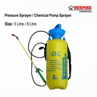5L / 8L Pressure Sprayer Pump / Chemical Spray Portable / Gardening / Cleaning / Bag Carry Sanitizer