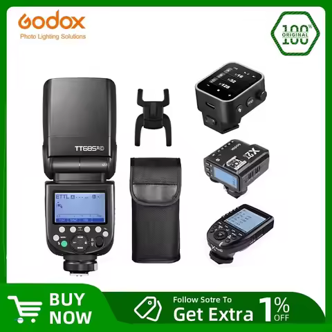 Godox TT685II TT685IIC TT685IIN TT685IIS TT685IIF TT685O TTL HSS Camera Flash Speedlite for Canon Ni