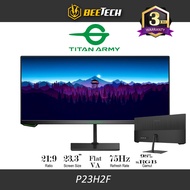 TITAN ARMY 23.3” Ultrawide 21:9 75Hz Flat Gaming Monitor (P23H2F)