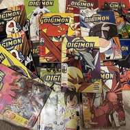 Komik comic digimon digi adventure zero two 01 02 buku book poster gambar full warna color mnc m n c