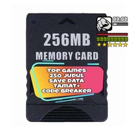 Memory card Ps2 code breaker+save tamat 200game