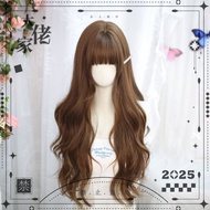 Wig Lolita Long Curly Hair Lolita Sweet Soft Girl jk Wig Set Simulation Wig Set cos Wig Set Female