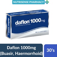 Daflon 1000mg Tablets 30's (Hemorrhoids)(Buasir)