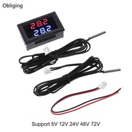 BLING LED Display Temperature Tester Electronic Temperature Measuring Meter Auto Temperature Gauges 