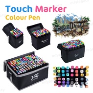 30/60/80/168 Colour Touch Marker Pen Marker Pen Set Touch Art Markers Brush Pen Multiple Colour Pain