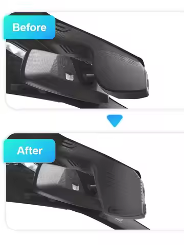 4K ARB Dash Cam for BMW M2 G87 Facelift / M3 G80 M4 G82 M340i 2025 2026, OEM Factory Look Car Camera