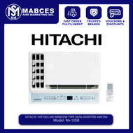 Hitachi 1HP Deluxe Window Type Non-Inverter Aircon RA-10SR