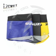 ✉☂ Small 200 250 dr200 250 drz400 lather-bag 4wd black package leather for Suzuki DR-Z 400