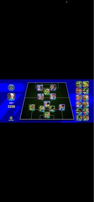 eFootball 2024 頂級球隊帳號