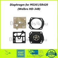 Diaphragm for 361/420 (Walbro Carburetor HD-34B)