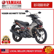 [DIJAMIN ORI] YAMAHA Y15 V3  Y15ZR YSUKU V2 MATT TITAN CYAN Cover Set / Body Set New / Body Cover Se