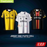 Latest premium 2026Onic Fnatic jersey Infinix T-shirt