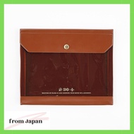 Hobonichi Techo aileron Document Case (Brown) Planner Accessory