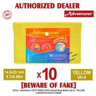 ADVENTURER Utility Envelope Envelopes Horizontal UE-H fit B6 Documents 14.5x23.1cm 5.7x9.09in- 10Pcs
