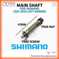 MAIN SHAFT SHIMANO CQ31 LEFT HANDED OEM PARTS
