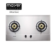 Mayer 75 cm 2 Burner Stainless Steel Gas Hob MMSS772HI