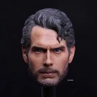 *ready stock*1/6 Scale Man of Steel - Henry William Dalgliesh Cavill Head Sculpt