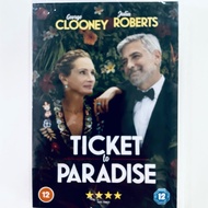 Ticket to Paradise (2022) DVD George Clooney Julia Roberts Region 2 PAL Romantic Comedy SEALED