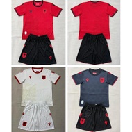 Kids Kit 2026/27 Albania Home Away Children's Kit Sport Set Football Jersey