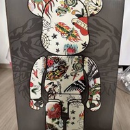 【限量珍藏】BE@RBRICK 1000% Ed Hardy ｜全新未使用｜附原裝盒