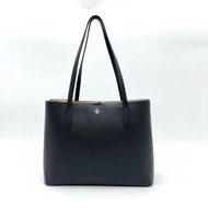 Tory Burch 荔枝紋大容量托特包 女士肩背包 高級感百搭手提袋