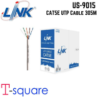 LINK  US-9015LSZH สายแลน CAT 5E ยาว 305เมตร (ภายในอาคาร)