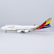 1/400 Alloy Airplane Model Hanya Airlines Boeing B747-400 HL7428