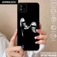 REALME C11 2021 Case - Casing REALME C11 2021 BLCK Motif - Silicone REALME C11 2021hp - Condom REALM