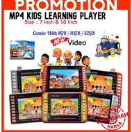 ~Dari KL~ MP4 kanak-kanak belajar permain MP4 kids learning mp4 4.3inc / mp4 7 inc MP4 player FULL H