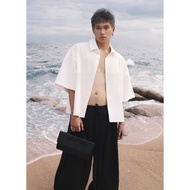 Linen Box SHIRT with Loose Sleeves 67PERCENT / 67% - BOX SHIRT