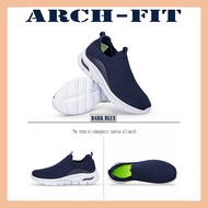 Plus Size Arch-Fit Men's Shoes Fashion Summer Men Sneakers Slip on Breathable Mesh Shoes