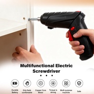 2PCS/47PCS 3.6v Cordless Screwdriver Set with Rechargeable Lithium Battery Household Electric Drill 