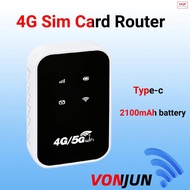 4G WIFI Router, mobile wireless router, 4G SIM card portable WiFi hotspot